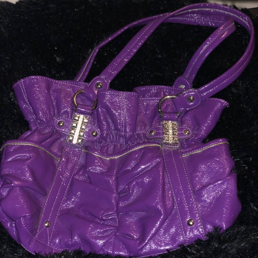 Purple Kathy Van Zeeland Handbag!